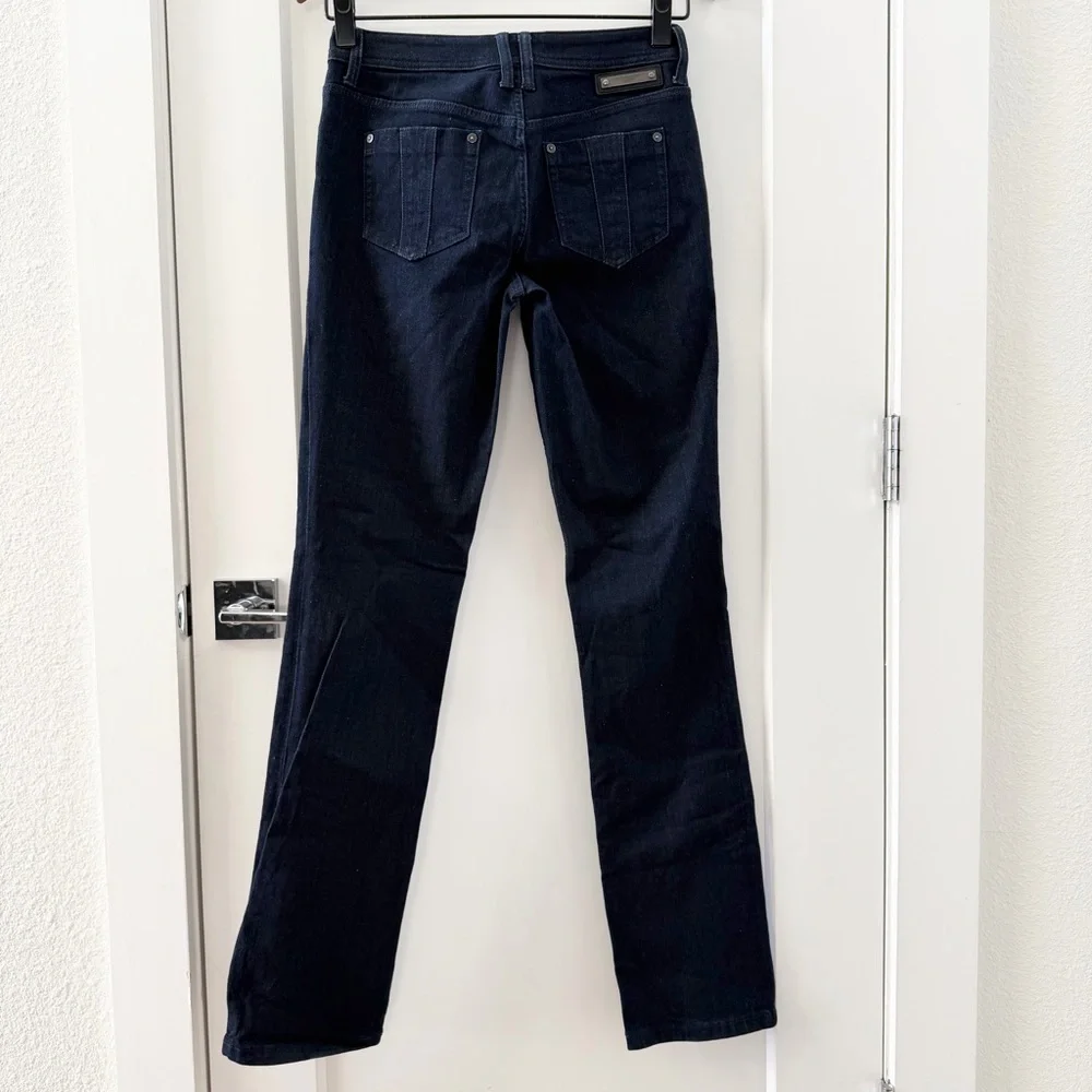 Burberry Brit Ladbroke Womens Navy Blue Straight Jeans Size 28 - Picture 3 of 11